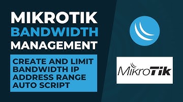 Mikrotik Bandwidth Management - Create and Limit Bandwidth IP Range Automatically in Simple Queue