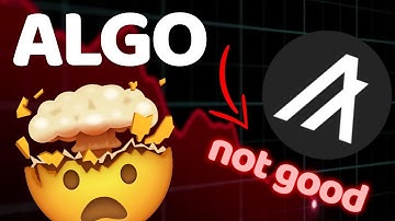 ALOGRAND INVESTORS NEED TO BEWARE OF THIS! | ALGORAND PRICE ANALYSIS | CRYPTO NEWS