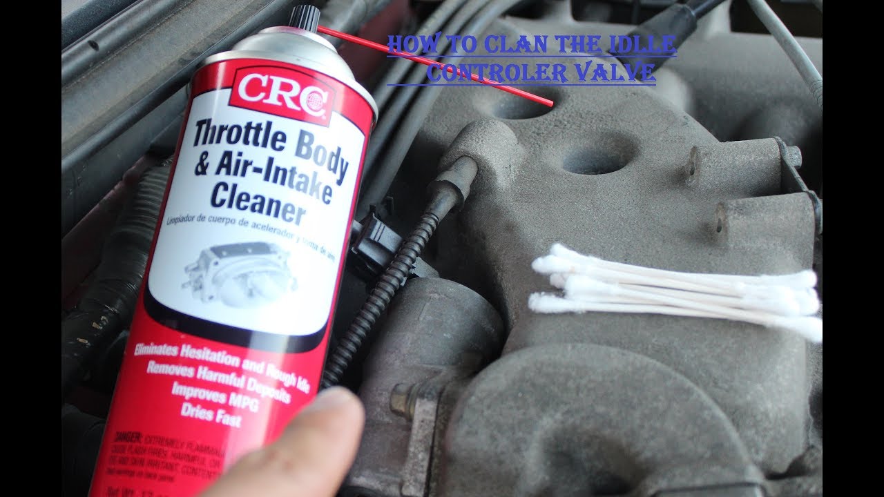 How to clean the idle control valve 99 04 mustang v6 YouTube
