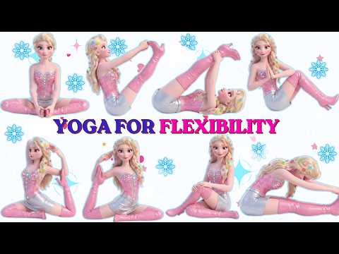 Easy Yoga Poses for Flexibility and Elegant Movement | Easy and Fun Yoga Poses | Lovely Yoga