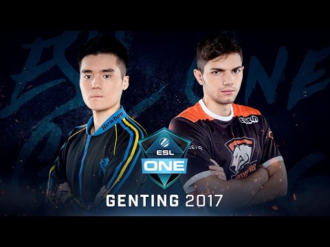 Dota2 - Virtus.pro vs. Newbee - Group A UB [Game 1] - ESL One Genting 2017