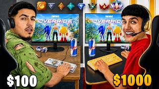 First to Unreal Legends Using Cheap vs Expensive Gaming Setups! (Fortnite Season 4) screenshot 3