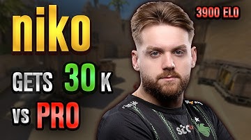 NIKO Crushes PRO in High Elo FACEIT! niko POV with COMMs (Mirage)