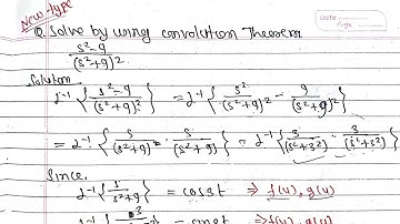 Convolution Theorem of Laplace Inverse|Mathematics-III|BE Civil Purbanchal University TU KU PoU