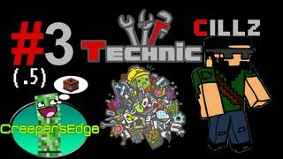 Minecraft: Technic Pack Letsplay #3.5 "Look Roy! We have power!"