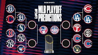 UPDATED 2025 MLB Playoff Bracket: AL & NL Division Series Officially SET 🤝⚾️ | Predictions + Preview