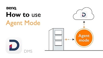 How to use agent mode in BenQ DMS