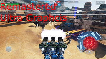 Remastered Ultra Graphics. War Robots Test Server.