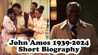 John Amos Legendary Star of 'Good Times' and 'Roots' Dies at 84 | Short Biography