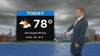 Chicago First Alert Weather: Partly cloudy skies