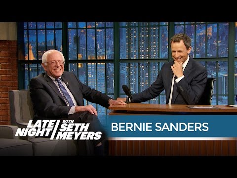 Senator Bernie Sanders Plans to Vote Against the USA Freedom Act - Late Night with Seth Meyers