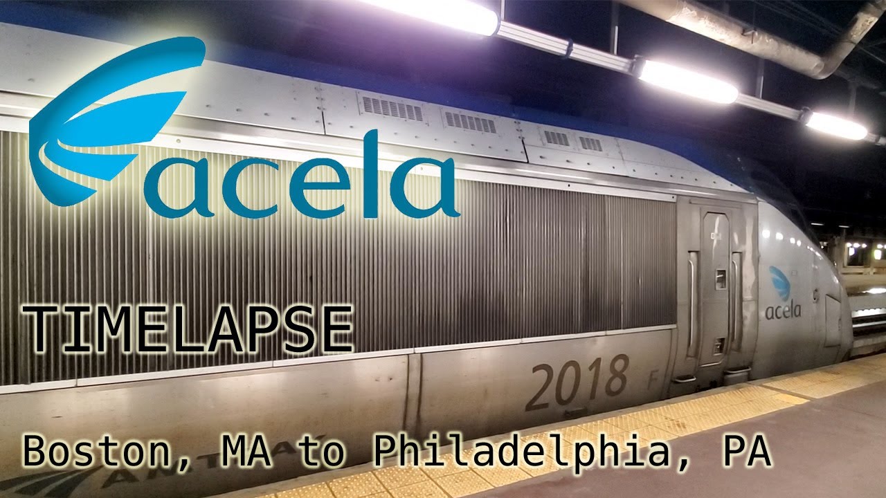 Timelapse Amtrak Acela Boston To Philadelphia High Speed Train Trip timelapse-amtrak-acela-boston-to-philadelphia-high-speed-train-trip