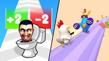 Merge Master Monster Run 3D | Arcane Monster Hunt / All Level Gameplay: Android,iOS