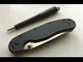 How to disassemble and maintain your Ontario RAT 1 Pocketknife