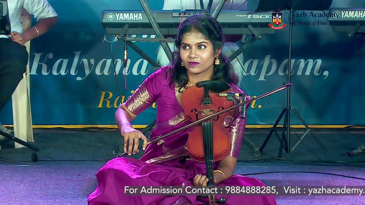 Rambam Bam Aarambam | Yazh Academy | Violin Cover Song | Yazh Fiesta 2025 | Illayaraja