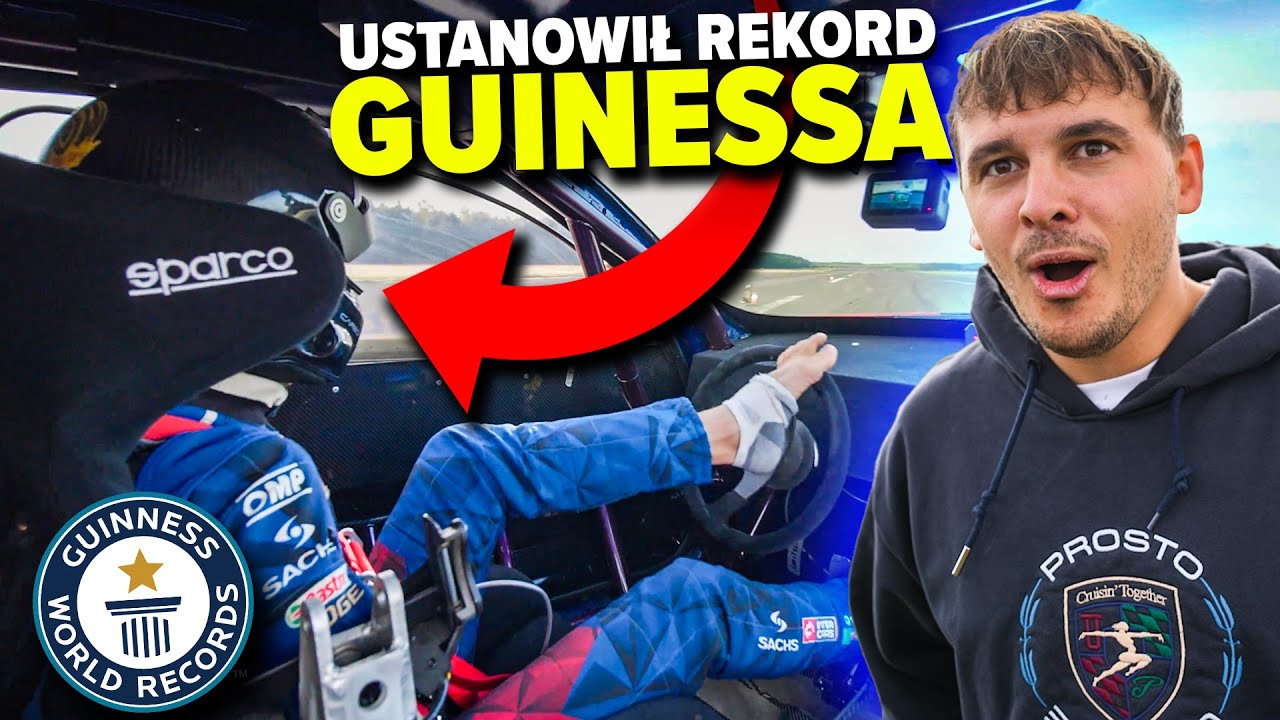 Rekord Guinessa W żonglerce Piłką JAKO PIERWSZY NA ŚWIECIE USTANOWIŁ TEN REKORD GUINESSA! - YouTube