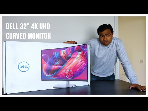 Dell 32" Curved 4K UHD Monitor | S3221QS | UNBOXING & REVIEW  2021