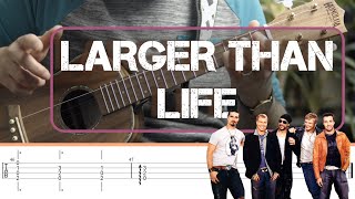 MK Guitar 'n Uke: Larger Than Life - Backstreet Boys