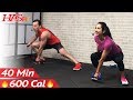 40 Min Dumbbell HIIT Workout for People Who Get Bored Easily: Full Body Workout with Weights at Home