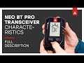 Ref:3f7T14zD4aQ Neo bt pro | discover its characteristics | arva rugged avalanche transceiver