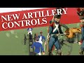 New Artillery Controls