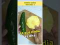 Esta mezcla es más popular de lo que   crees 👀Pepino + piña en segundos #recetas