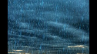 Ultimate Rainstorm Bliss: Relaxing Black Screen with Thunder Sounds | Calming Rain Music for Sleep