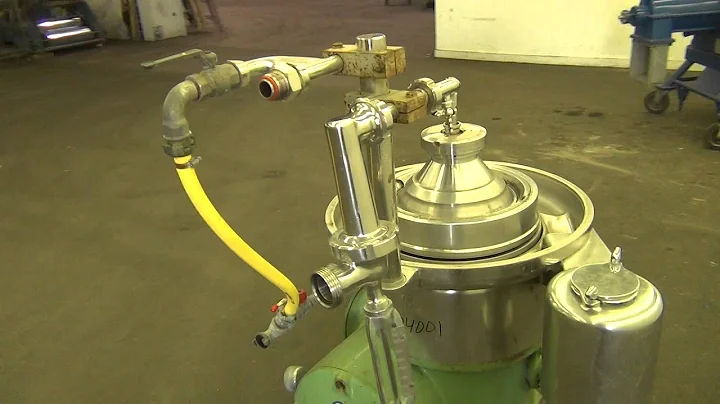 Used-Westfalia SAMR-3036 Desludger Disc Centrifuge - stock # 46404001