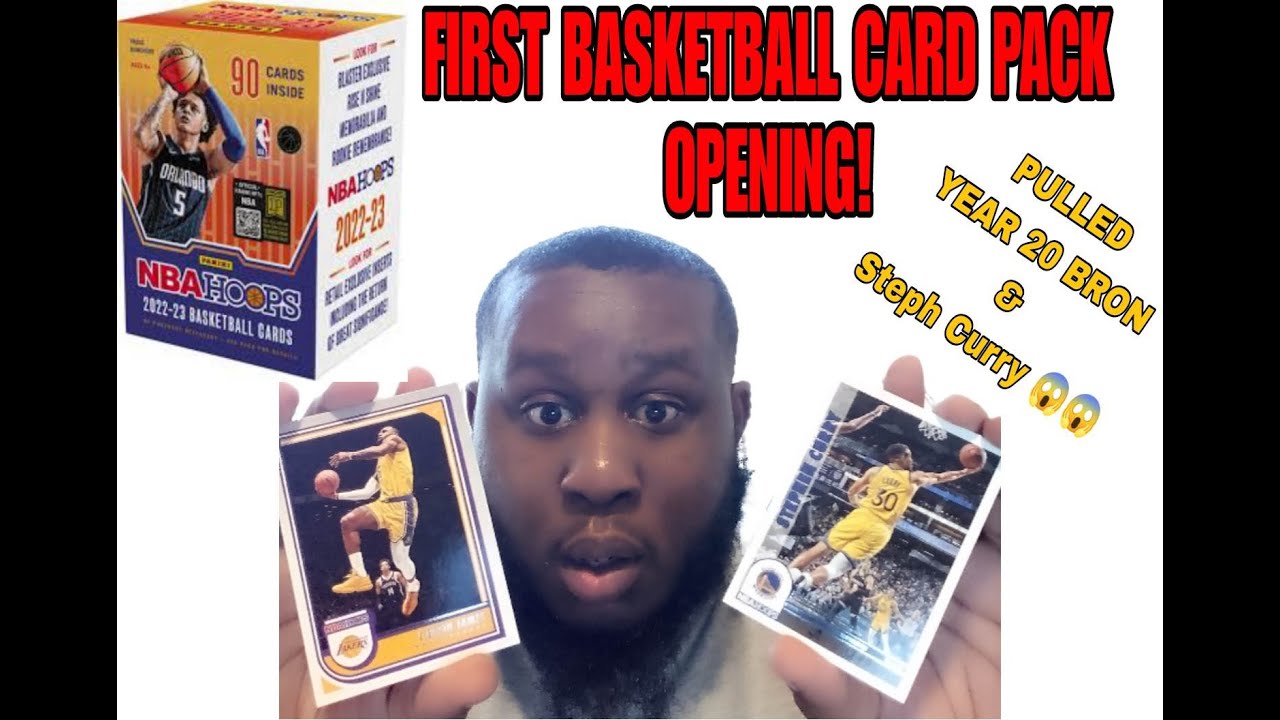 FIRST BASKETBALL CARD PACK OPENING Pulled LeBron James and Steph