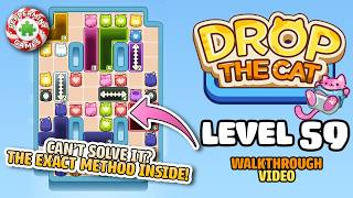 Drop the Cat - Level 59 Walkthrough Solution