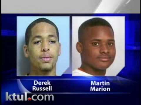 thugplay.com Martin Marion and Dereck Russell were found dead in east Tulsa Oklahoma. I know both of them. I was Martinss coach at TCIM, and Derrick also worked there. God Bless them both!
