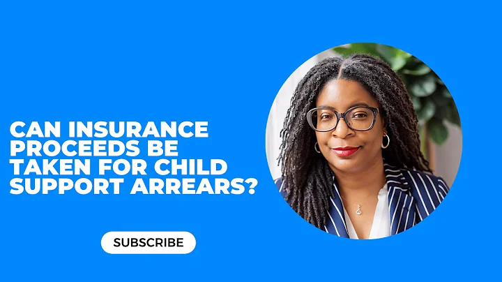 Can insurance proceeds be taken for child support arrears?