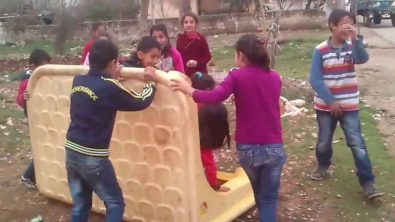 hayatlarında ilk park sevinci izlemeye değer