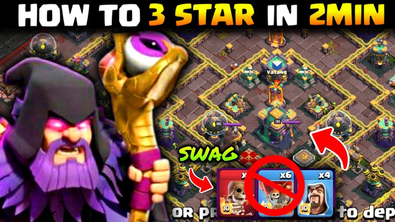 EASIEST Way to SWAG 3Star SHADOW CHALLENGE in Clash of Clans 🤩🔥