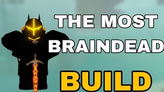 THE MOST BRAINDEAD BUILD I DEEPWOKEN AZURE FLAMES  ARCWARDER