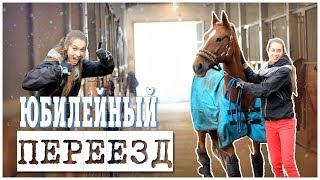 СМЕНА КОНЮШНИ | Юбилейный переезд | VLOG