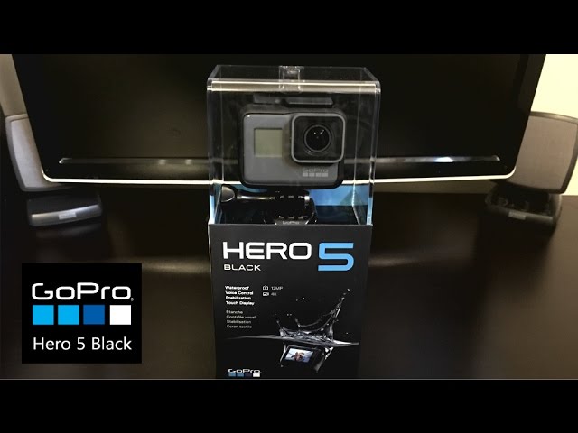 GoPro Hero 5 Black Unboxing And Setup - YouTube