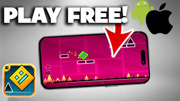🔧GEOMETRY DASH: HOW TO DOWNLOAD & PLAY GEOMETRY DASH ON ANDROID AND IPHONE 🔥(2024)