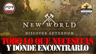TUTORIAL NEW WORLD DATABASE - New World Aeternum en Espanol