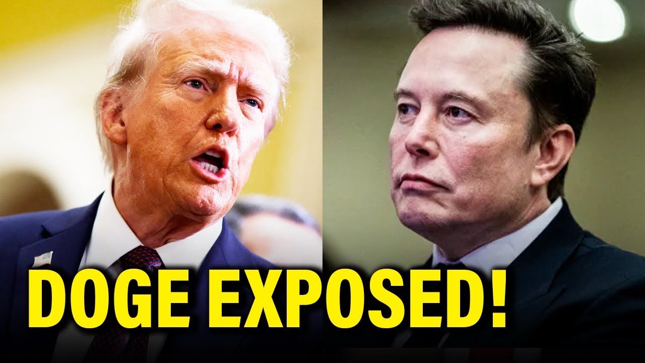 YIKES! Trump's OWN Data Exposes Musk DOGE SCAM