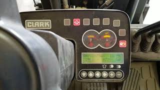 Clark C25C Forklift error codes