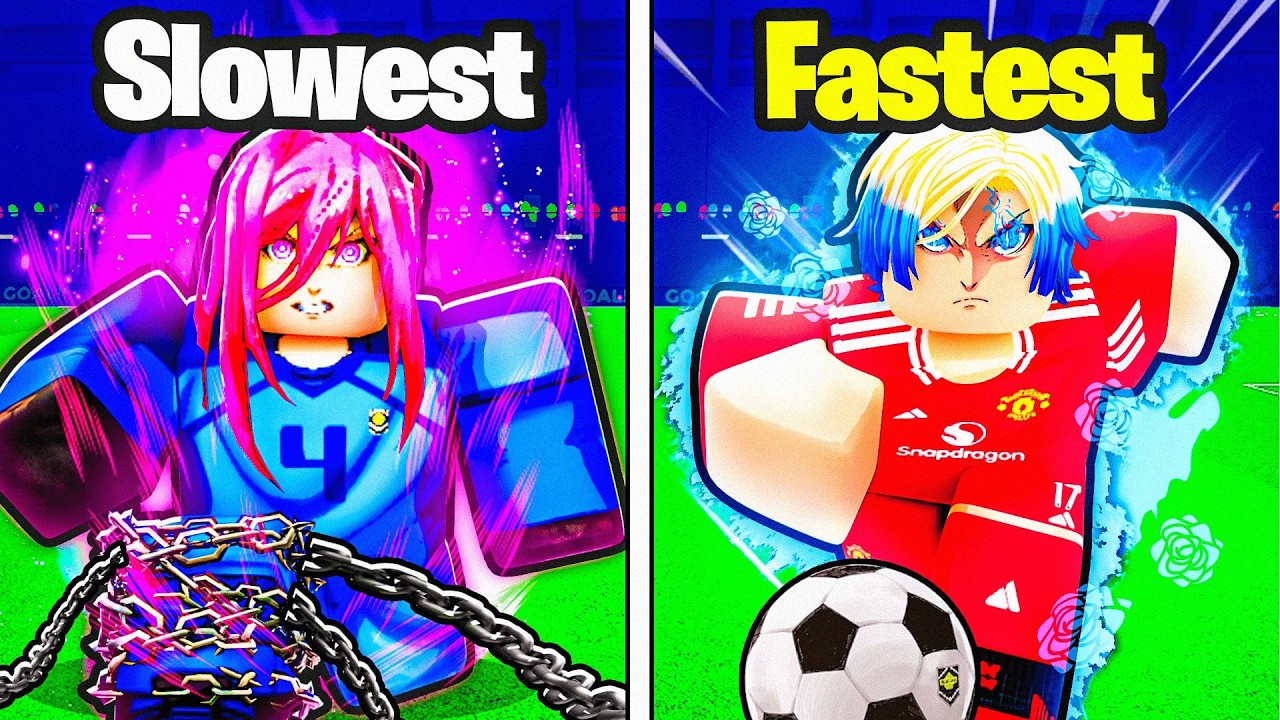Slowest to FASTEST Styles in Blue Lock Rivals (UPDATE) - YouTube