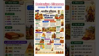 📜 वैदिक काल सम्पूर्ण अध्ययन #Shorts #gk #upsc #ssc #rrb #ntpc #cet #ldc #history #indiangk #rpsc
