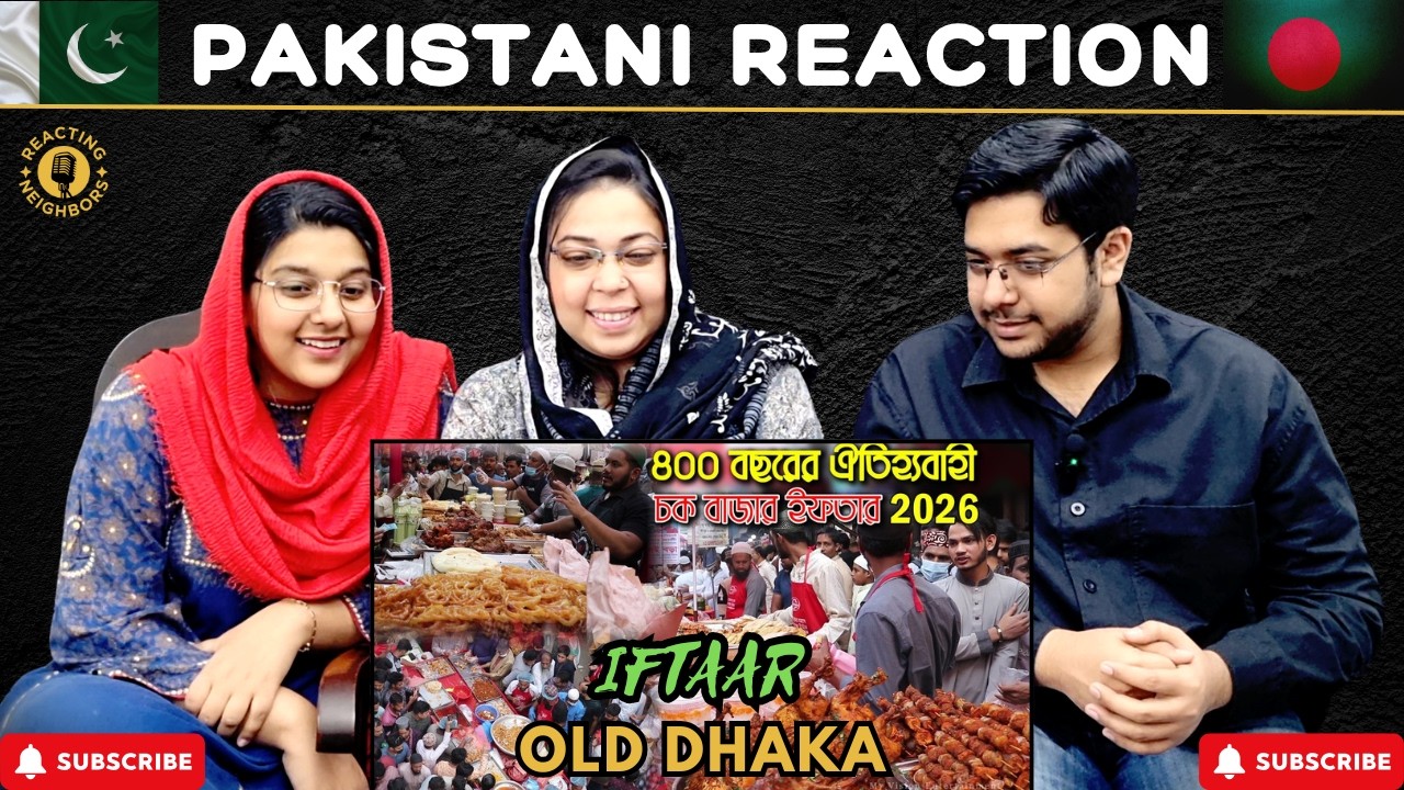 Discovering the World's Busiest 400-Year-Old Iftar Market in Old Dhaka 😱 | Reaction!