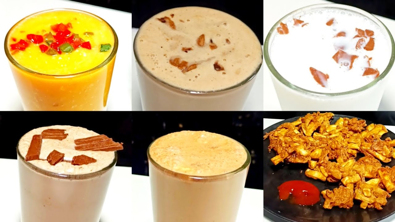 Must -Try chilled drinks &Crispy snacks @Indianfoodasmr786 