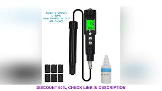 DO9100 Digital Dissolved Oxygen Meter 0.0-30.0 Mg/L Waterproof ATC 0.0-300.0% DO Tester Water Qualit