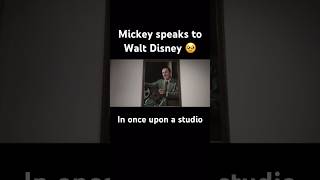 Mickey Speaks to Walt Disney 🥹 #disney #disney100 #disneynews #disneyparks #disneyplus #disneyworld