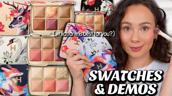 HOURGLASS AMBIENT LIGHTING EDIT UNLOCKED PALETTES 2025! DEER, SWAN & FOX! + 2024 comparisons