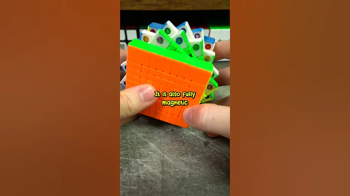 A REAL 9x9 Speedcube?  #puzzle #cubing #rubikscube
