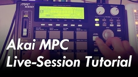How I Jam 3/3: Live Session Akai MPC Tutorial (MPC 500, MPC 1000, MPC 2500, etc.) #TTNM